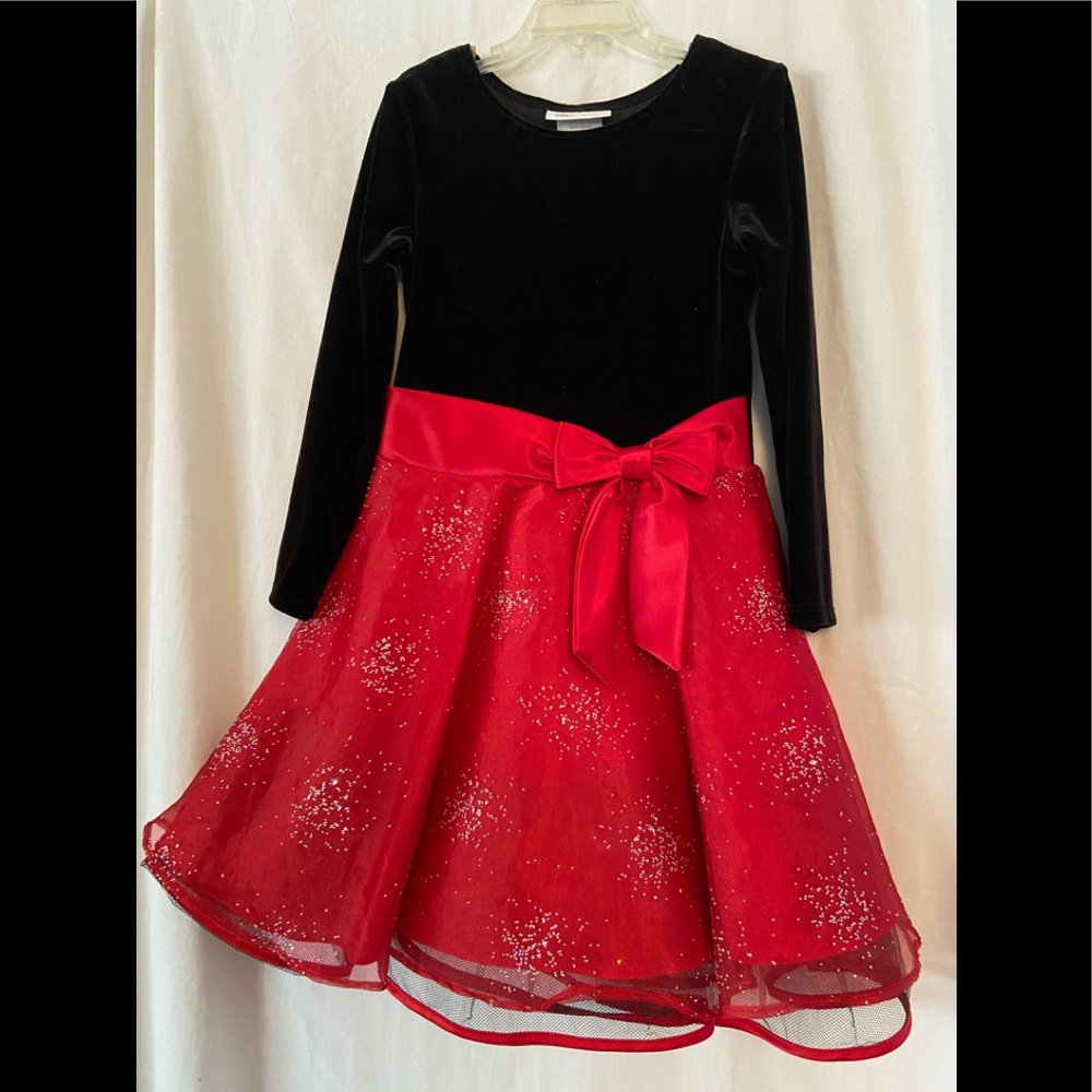 Red Toddlers Holiday Dress